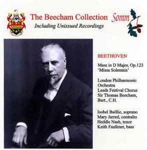 Beethoven / Nash / Falkner / Beecham / Po · Missa Solemnis (CD) (2004)