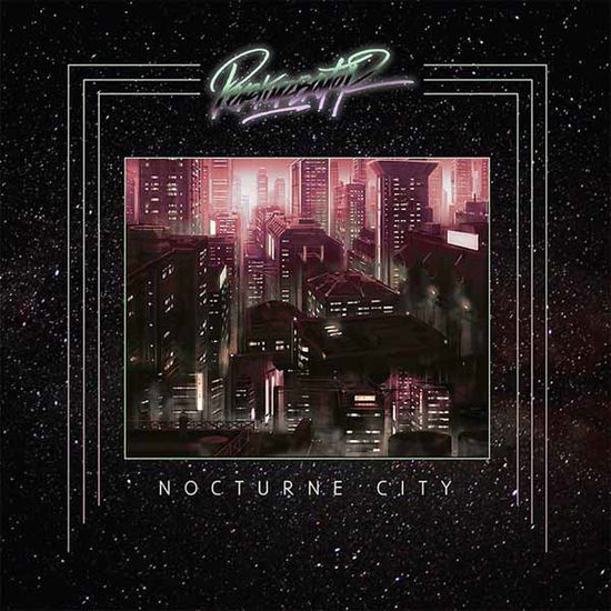 Cover for Perturbator · Nocturne City (LP) [Frosted Clear Vinyl edition] (2024)