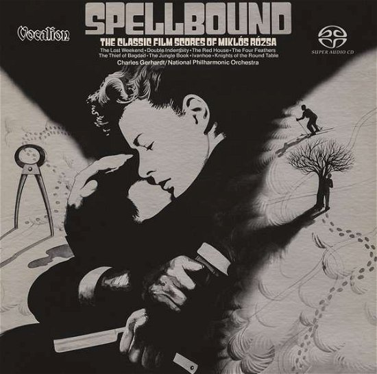 Cover for National Philharmonic Orchestra &amp; Charles Gerhardt · Spellbound: The Classic Film Scores Of Miklos Rozsa (CD) (2019)