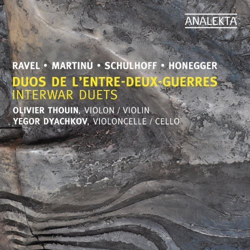 Cover for Dyachkov / Thouin / Ravel / Martinu / Schulhoff · Interwar Duets (CD) (2011)