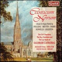 Cover for Poulenc / Britten / Seal / Lvsc · Canticum Novum (CD) (1995)