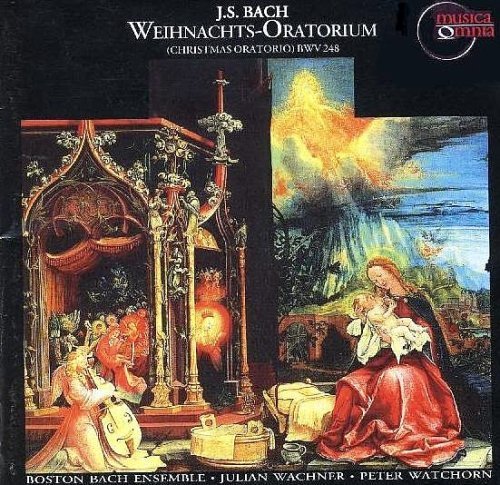 Cover for Bach,j.s. / Wachner / Boston Bach Ensemble · Christmas Oratorio (CD) (2006)