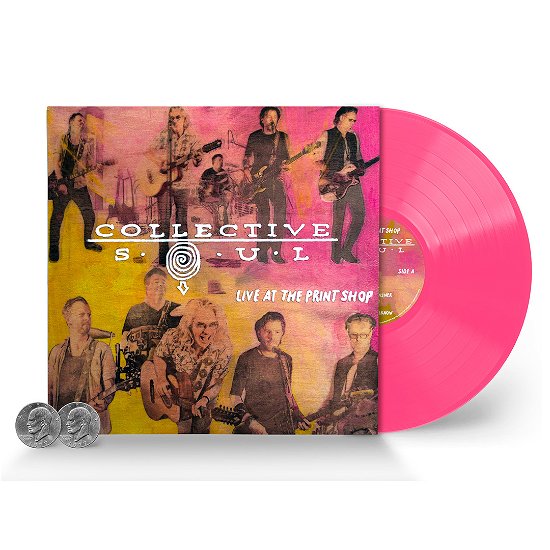 Cover for Collective Soul · Live at the Print Shop (Pink Vinyl) (LP) [Black Friday 2023 edition] (2023)