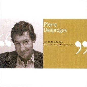 Cover for Pierre Desproges · Requisitoires Tribunal Vol.2 (CD) (2002)