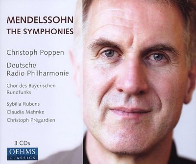 Cover for Mendelssohn / Mahnke / Rubens / Poppen · Five Symphonies (CD) (2008)