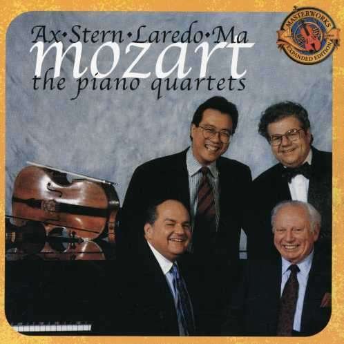 Cover for Mozart / Ax / Stern / Laredo / Ma,yo-yo · Piano Quartets (CD) [Bonus Tracks, Remastered edition] (2004)