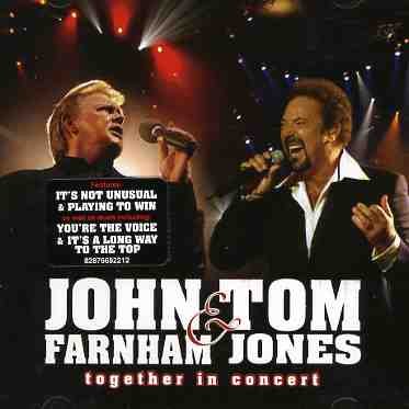 Cover for Farnham, John / Tom Jones · Together in Concert (CD) (2012)