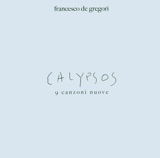 Cover for Francesco De Gregori · Cd Calypsos (CD)