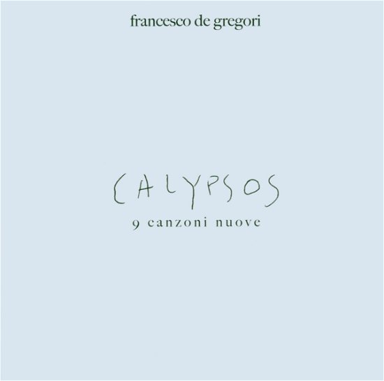 Cover for Francesco De Gregori · Cd Calypsos (CD)