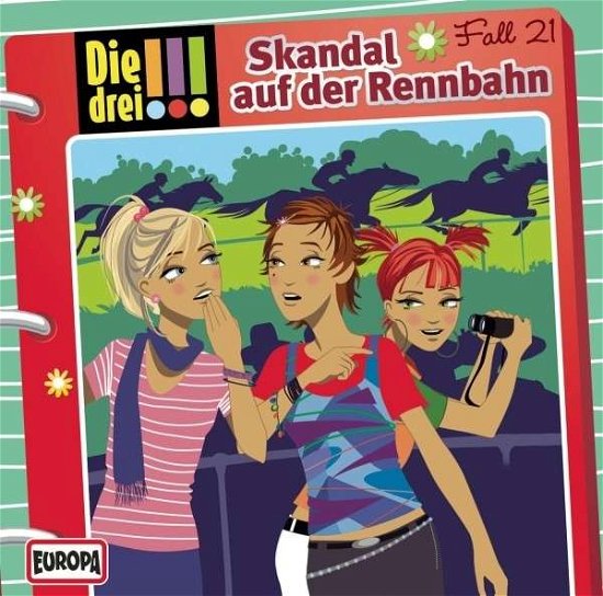 Cover for Die Drei !!! · 021/skandal Auf Der Rennbahn (CD) (2012)