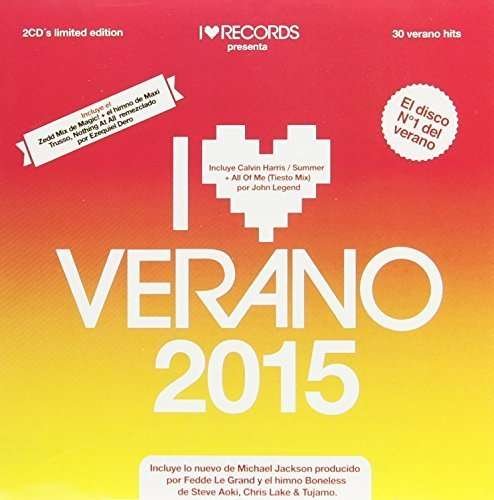 Cover for I Love Verano 2015 / Various (CD) (2014)
