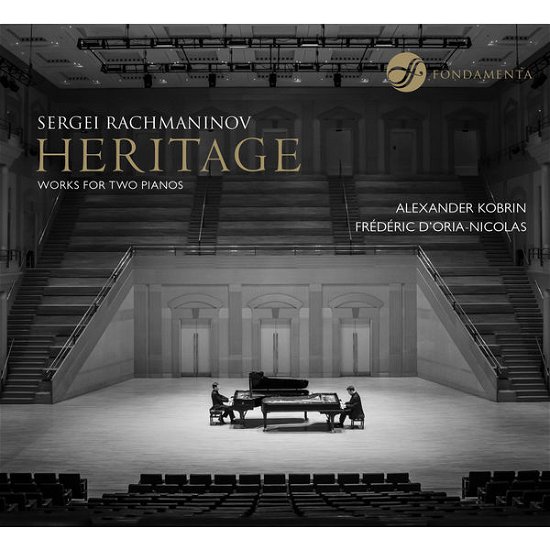 Cover for Frederic Doria-nicolas &amp; Alexander Kobrin · Heritage - Rachmaninov: Works For Two Pianos (CD) (2021)