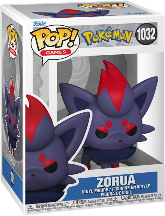 Cover for Pop Games Pokemon · Funko Pop Games Pokemon Zorua (Funko POP!)