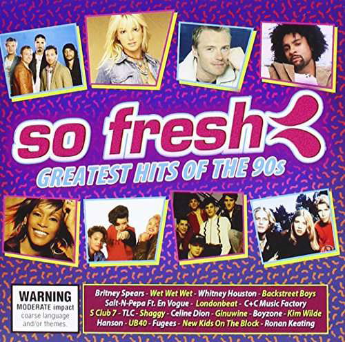 Cover for So Fresh: Greatest Hits of the 90's / Various (CD) (2016)
