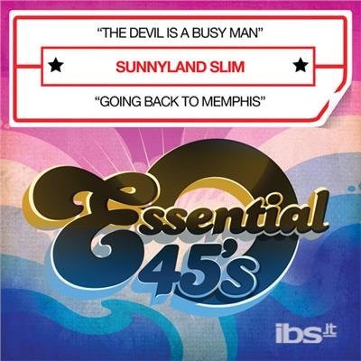 Cover for Sunnyland Slim · The Devil Is A Busy Man-Sunnyland Slim (CD) (2012)