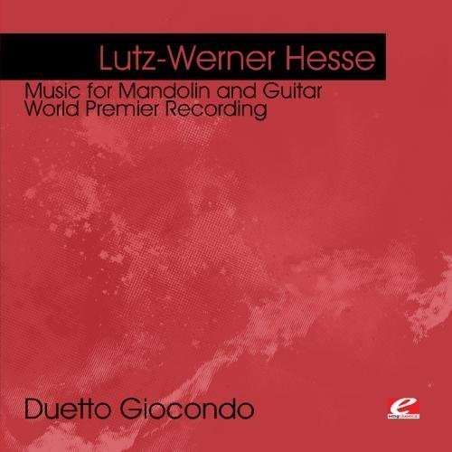 Cover for Lutz-werner Hesse · Hesse: Music For Mandolin And Guitar-Lutz-Werner H (CD) (2012)