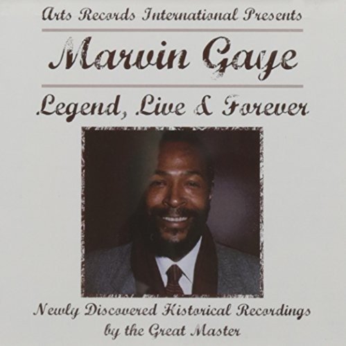 Cover for Marvin Gaye · Legend, live &amp; forever (CD) (2016)