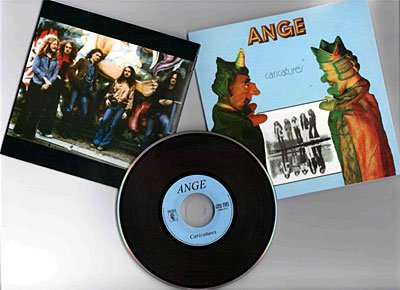 Cover for Ange · Caricatures (CD) [Digipak] (1990)