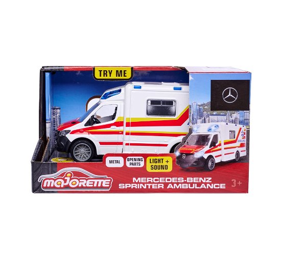 Cover for Majorette · Mercedes-Benz Sprinter Ambulance (Toys)
