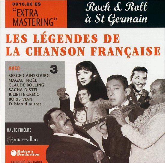 Cover for Les Légendes de la Chanson Française Vol. 3 (CD) (2024)