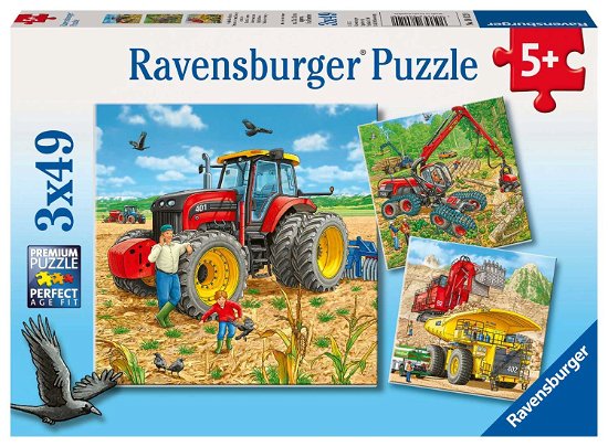 Große Maschinen (Kinderpuzzle)08012 - Ravensburger - Books - Ravensburger - 4005556080120 - February 26, 2019