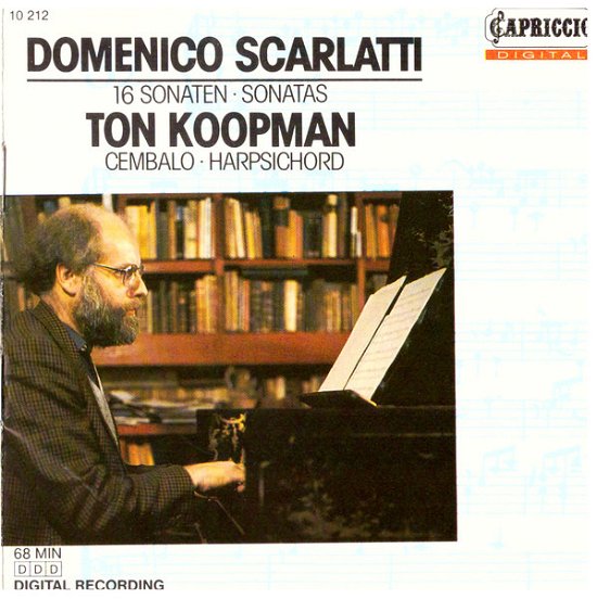 Cover for Koopman Ton · 16 Sonatas (CD) (1988)