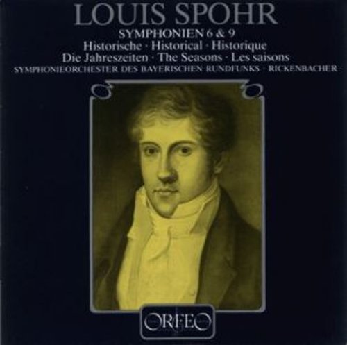 Symphonies 6 & 9 - Spohr / Rickenbacher / Brso - Musique - ORFEO - 4011790094120 - 3 novembre 1992