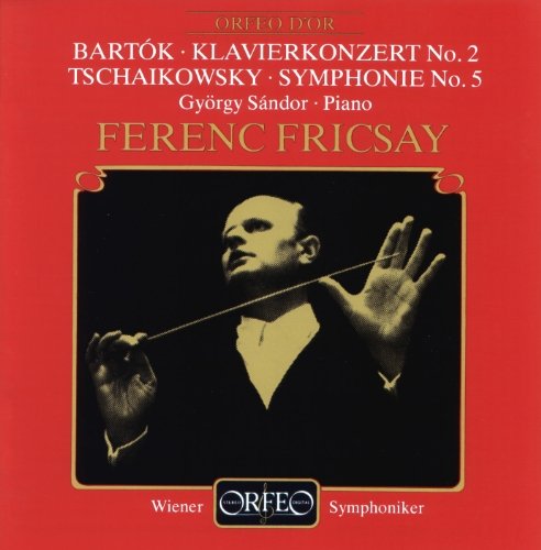Cover for Bartok / Tchaikovsky / Sandor / Vienna Sym · Piano Concerto 2 (CD) (1995)