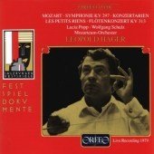 Cover for Mozart / Hager / Mozarteum Orchestra Salzburg · Concerto for Flute (CD) (1995)