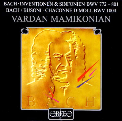 Bach Inventions & Sinfonias: Bwv 772-801 - Manikonian - Musiikki - ORFEO - 4011790416120 - lauantai 15. huhtikuuta 2000