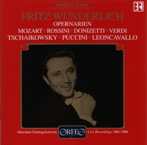 Opera Arias - Wunderlich / Munich Radio Orchestra - Musikk - ORFEO - 4011790445120 - 18. februar 1997