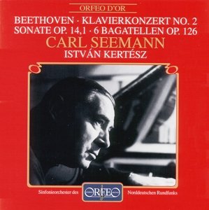 Piano Concerto 2 / Sonata 1 / 6 Bagatelles - Beethoven / Seemann / North German Rso / Kertesz - Musik - ORFEO - 4011790474120 - 16. september 2000