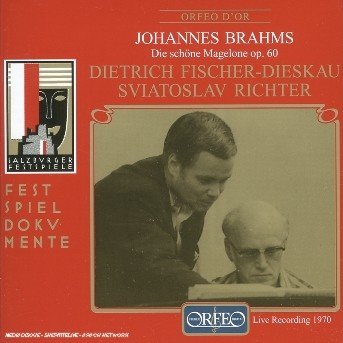 Brahms: Die Schone Magelone Op.60 - Richter,sviatoslav / Fischer-dieskau,dietrich - Musik - ORFEO - 4011790490120 - 1. november 1998