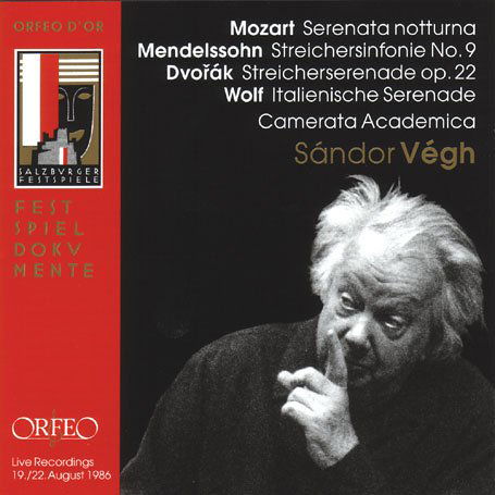 Cover for Mozart / Mendelssohn / Dvorak / Wolf / Vegh · Serenade in D Major / String Symphony (CD) (2005)