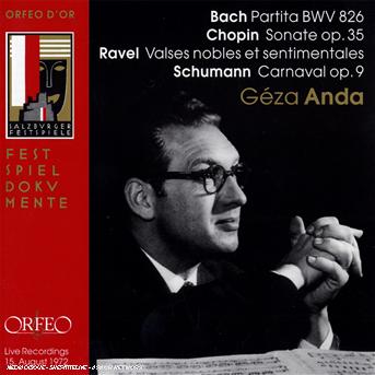 Cover for Geza Anda · CHOPIN, SCHUMANN / Anda *d* (CD) (2007)