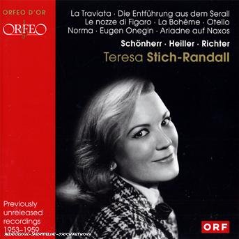 TERESA STICH-RANDALL Arien *s* - Stich-Randall / Schönherr / Heiller / Richter/+ - Musiikki - ORFEO DOR - 4011790755120 - torstai 22. marraskuuta 2007