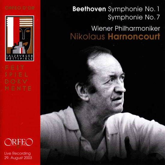 Ludwig Van Beethoven: Symphony 1 & 7 - Beethoven / Vienna Philharmonics / Harnoncourt - Musik - ORFEO - 4011790924120 - 13 januari 2017