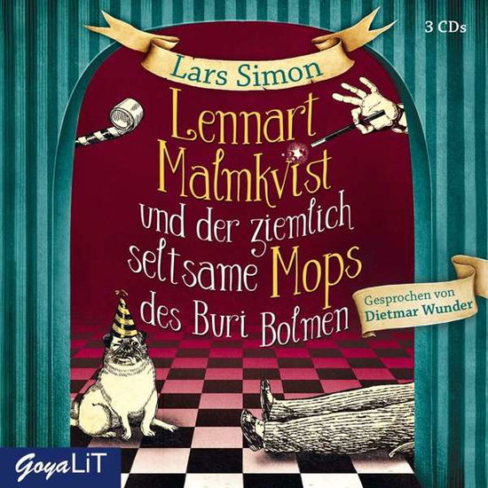 Cover for Dietmar Wunder · Lennart Malmkvist Und Der Ziemlich Seltsame Mops (CD) (2016)