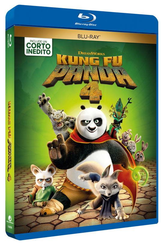 Cover for Kung Fu Panda 4 (Blu-ray) (2024)