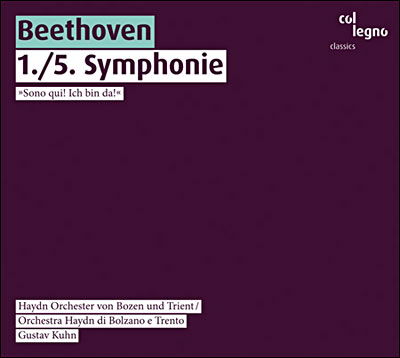 Symphonies 1 & 5 - Beethoven / Haydn Orchestra / Kuhn - Música - DAN - 4099706000120 - 8 de julho de 2008