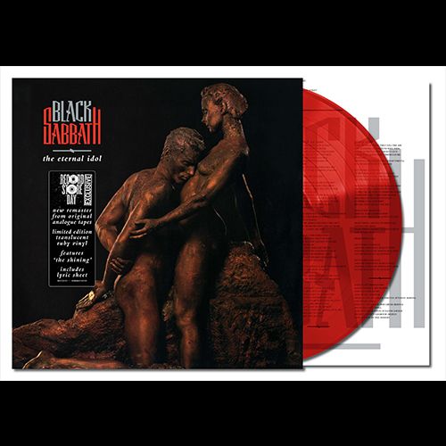 Cover for Black Sabbath · The Eternal Idol (2025 Remaster) (RSD Vinyl) (LP) [RSD 2025 Red Vinyl edition] (2025)