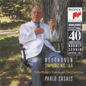 Cover for Pablo Casals · Beethoven: Symphonies No. 1 &amp; No. 6 (CD) [Japan Import edition] (2011)