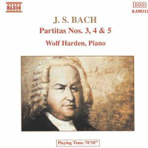 * Partiten 3+4+5 - Wolf Harden - Musik - Naxos - 4891030503120 - 21. marts 1991