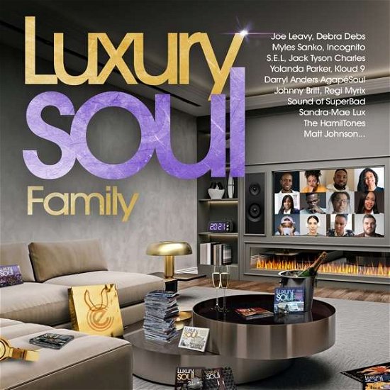 Cover for Various Artists · Luxury Soul Family 2021 (CD) (2021)
