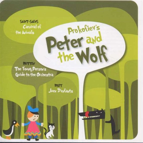 Peter & The Wolf / Carnival Of The Animals - Prokofiev & Saint Saens - Musiikki - AVID - 5022810160120 - maanantai 3. elokuuta 1998
