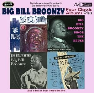 Four Classic Albums Plus (Big Bills Blues / Big Bill Broonzy Sings The Blues / Folk Blues / The Blues) - Big Bill Broonzy - Muziek - AVID - 5022810300120 - 12 april 2010