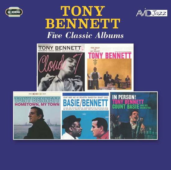 Five Classic Albums - Tony Bennett - Musiikki - AVID JAZZ - 5022810339120 - perjantai 7. toukokuuta 2021