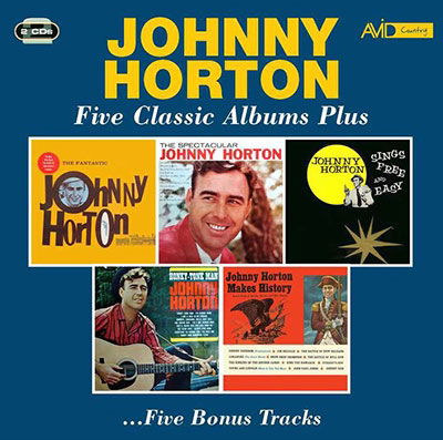 Cover for Johnny Horton · Five Classic Albums Plus (CD) (2023)