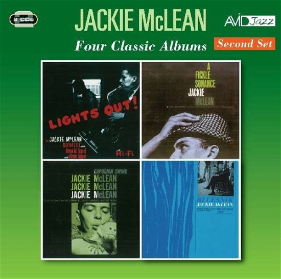 Cover for Jackie Mclean · Four Classic Albums (Lights Out! / A Fickle Sonance / Capuchin Swing / Bluesnik) (CD) (2018)
