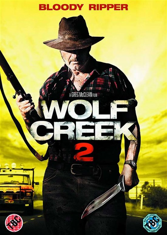 Cover for Wolf Creek 2 DVD · Wolf Creek 2 (DVD) (2014)